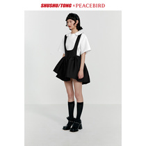 (SHUSHUTONG joint name) Taiping bird doll collar shirt female 2021 summer new niche design coat