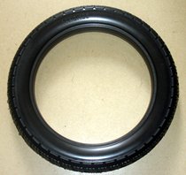 Electric VEHICLE INFLATABLE-FREE MICROPOROUS SOLID ELASTIC TIRE 14X2 125(SUITABLE FOR CARD SLOT 30-35MM)