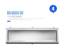 Stainless steel urinal kindergarten public university professional custom landing hospital vertical force support for public