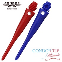 CONDOR Japan TIP ULTIMATE CONDOR 31mm Long Soft Dart Needle Black and white Blue Red Dart Needle