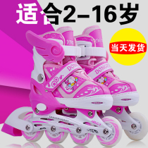 3-4-5-6-7-8-9-10 years old childrens skates children roller skates for boys and girls roller skates adjustable for beginners