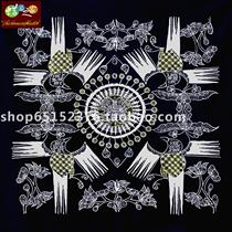 Batik tablecloth Miao batik batik painting wall-mounted tablecloth square tablecloth bird 115CM * 115CM
