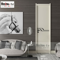 Youth Series N753 Beauty Heart Monty Wooden Door Actually House Opening (advance)