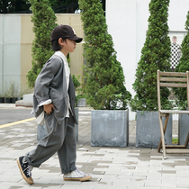(8 13 am10:30 on new) gray suit suit suit