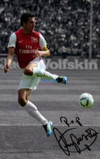 Сувенирные фотокарточки # arsenal 法布雷加斯 签名照片