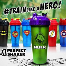 American Perfect Shaker Superhero Shaker Superman Hulk Protein Powder Fitness Drink Shaker