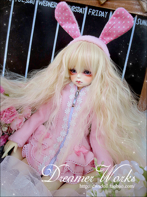 taobao agent Doll, clothing, jacket with zipper, tutu skirt, scale 1:4, scale 1:3