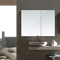HEGII Hengjie bathroom high-end minimalist Nordic hanging wall-style bath room cabinet Multi-size mirror cabinet toilet succinct
