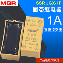 Megel SSR 5A dc-Ac Solid State Relay DC Controlled AC JGX-1F 5A