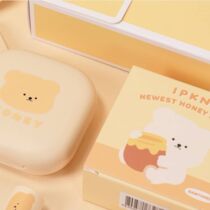 Limited bear joint name South Korea IPKN small phone honey matte powder makeup long-lasting concealer