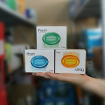 Pear amber orange essential oil emerald green lemon sapphire blue mint Crystal Soap Soap 100g box