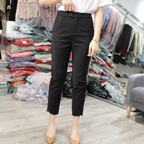 New Champs 9809 Springtime Women Pants 2022 New Fashion Sashimi Slim Casual Little Feet Western Pants 90% Pants 100 Hitch