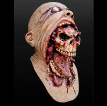  Halloween adult ghost mask male horror film and television zombie headgear tricky scary bloody haunted house secret room props