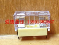 Fuse holder 5*20 transparent cover fuse seat yellow transparent safety seat PCB welding plate socket