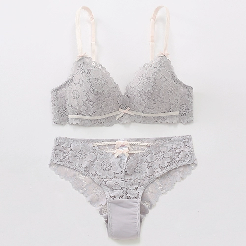 6IXTY8IGHT 68 новый серый кружевной цвет соответствующего цвета беспроводной бюстгальтер пуш-ап с тонкой чашкой для женщин BR12186