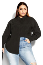 British 08 15 famous NEXT womens new casual dark loose and comfortable all-match shirt