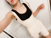 Secret mermaid conjoined after take-off casual cutting shoulder strap summer money fat shaping hip skin color thin
