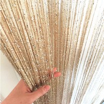 Silver wire curtain wedding decoration living room partition encryption thick door curtain hanging curtain partition curtain curtain curtain curtain curtain curtain water curtain