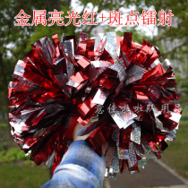 Competition double-headed flower cheerleading school class exercises sports games cheerleading group gymnastics cheerleading hand flowers