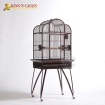 Xuanfeng budgerigar cage large breeding cage Stainless steel luxury villa large boutique open bird cage Household