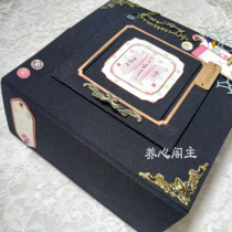 Small organ photo album material package retro mix pop-up hand account three-dimensional organ manual photo album storage Super many