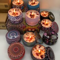 Gods fragrance scented candles bedroom kitchen bathroom fragrance sleep purification air home smokeless lavender