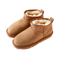 Factory clear warm thick wool fur one snow boots women's short boots Joker comfortable short boots 2021 winter