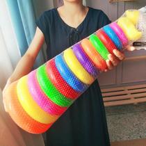 Mug plastic toys multi-color colorful stacking Trap stack stack circle layered early education Enlightenment kindergarten