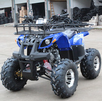 125CC front and rear disc brake ATV double exhaust pipe 8 inch aluminum wheel ATV four-wheeled small bull ATV