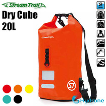 StreamTrail Japanese water flow Trail CUBE 20L double shoulder single shoulder inclined cross waterproof bag waterproof back sack