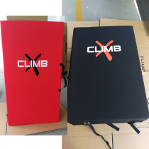 climbx professional rock climbing bouldering mat two folding red black 2 folding 2 layers and three folding models