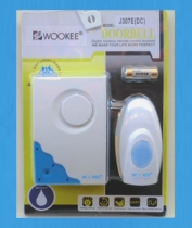 WOOKEE Woqi J307E DC Digital Flash Wireless Doorbell 32 Chord Music (Including Welcome Language