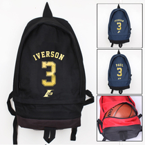 Iverson backpack Basketball storage bag Sports backpack Computer bag School bag