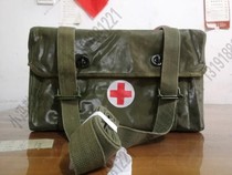 Warehouse inventory 79 years Vietnam War waterproof sanitary bag old military satchel outdoor backpack Red Army Fan Collection