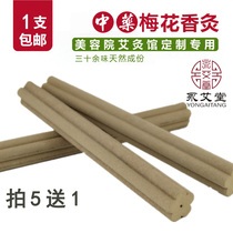 Plum Blossom Moxibustion Ai Bar Five Years Chen Gao Coarse Moxibustion Strips Plum Blossom Moxibustion Rod Lotus Scenotherapy Moxibustion Medicine Againi Ray Moxibustion