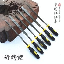 Mini mahogany small file woodwork file hardwood file Shard file round flat file