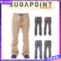 SUGAPOPINT] South Korea outdoor autumn and winter mens single double board snow-proof pants charging trousers ski pants