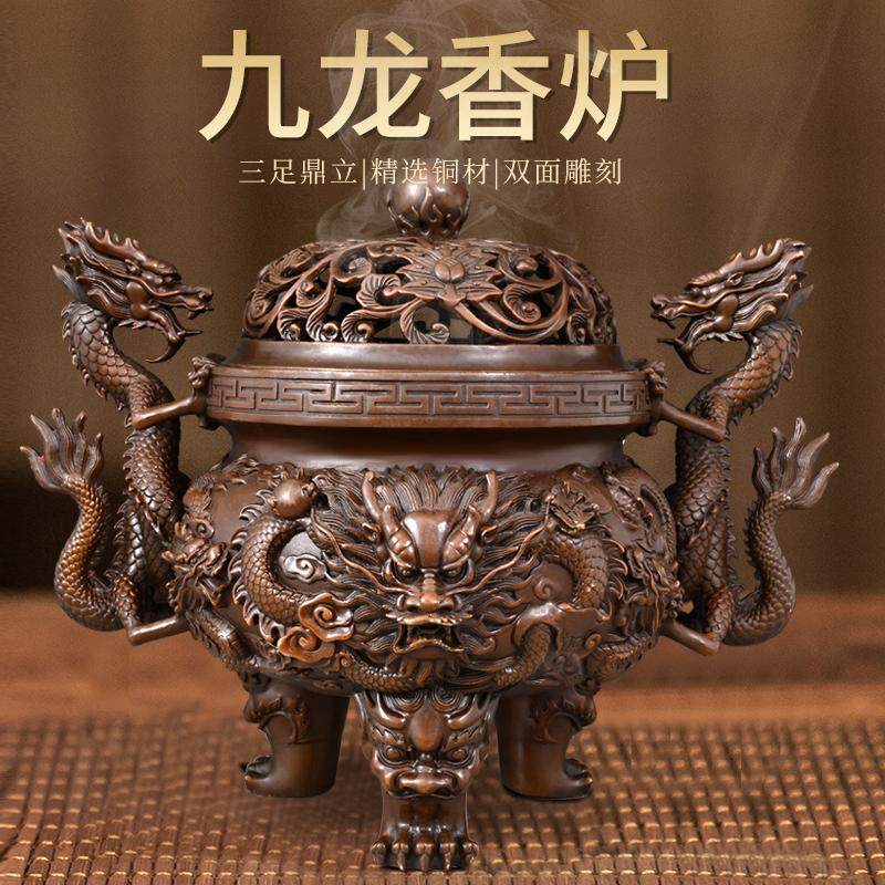 九龙铜香炉-九龙铜香炉促销价格、九龙铜香炉品牌- 淘宝