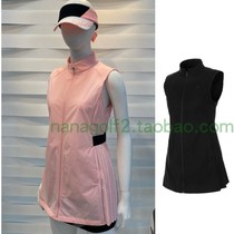 2021 spring and summer new Korean counter VOLVI * golf clothing womens sleeveless vest waistcoat thin