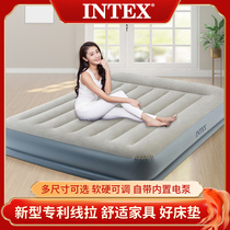  Intex inflatable mattress Single double economical floor shop air cushion bed Household bedroom wear-resistant simple air mattress