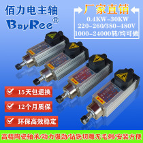 0 75kw Drilling milling groove engraving chamfering electric spindle 12000 18000 rpm high speed motor BR07501816