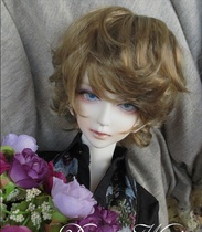 BJD SD 3 points 4 points 6 points Wig imitation mohair noble curly short hair 1 31 41 6 four colors