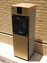 Jinwo drinking machine automatic water inlet pipe line direct drinking machine household water purifier hot and cold vertical water dispenser