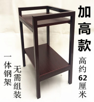 Mahjong machine tea table thickened wooden tea rack mahjong table chess room special matching small tea table tea table