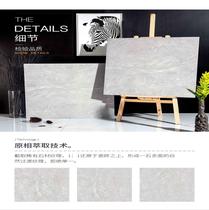 Hongyu Ceramics Pure flat marble tiles Silver Dragon gray HPG80174 Living room Kitchen bathroom