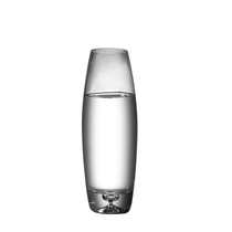 St. Langlun (Sanloren) Chinese enamel crystal transparent flower arrangement glass vase home simple decoration
