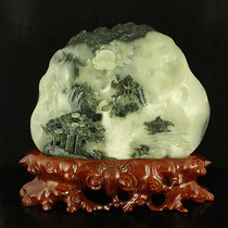 One Price Natural Nanyang Dushan Jade precision carving 11kg heavy pendulum step by step to raise the certificate