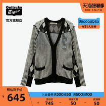 Onitsuka Tiger Official new knitted cardigan 2182A212