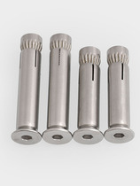 Stainless steel M10 countersunk head hexagon socket M6 expansion screw pull flat head built-in expansion screw expansion bolt M8