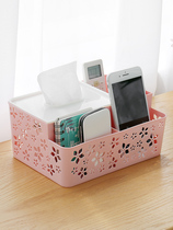  Multifunctional high-end leather hotel tissue box Living room restaurant hotel paper box Advertising paper box